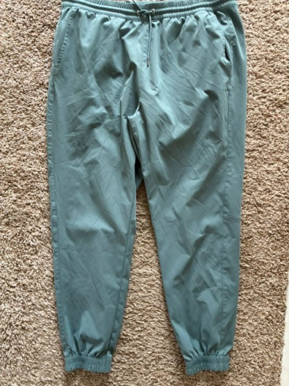 The North Face Men's joggers, sage green, size XL
